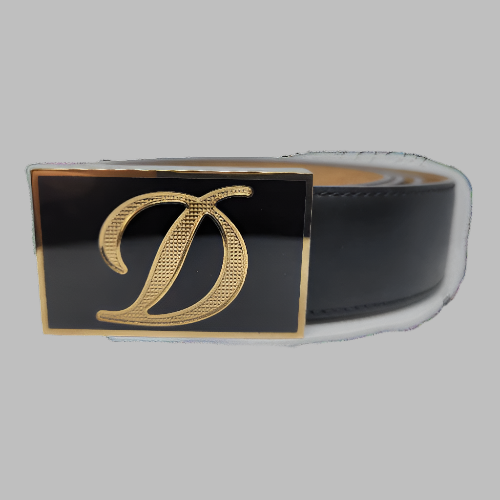 S.T. Dupont Line D Heritage Belt Chinese Lacquer and Yellow Gold Finish 051210