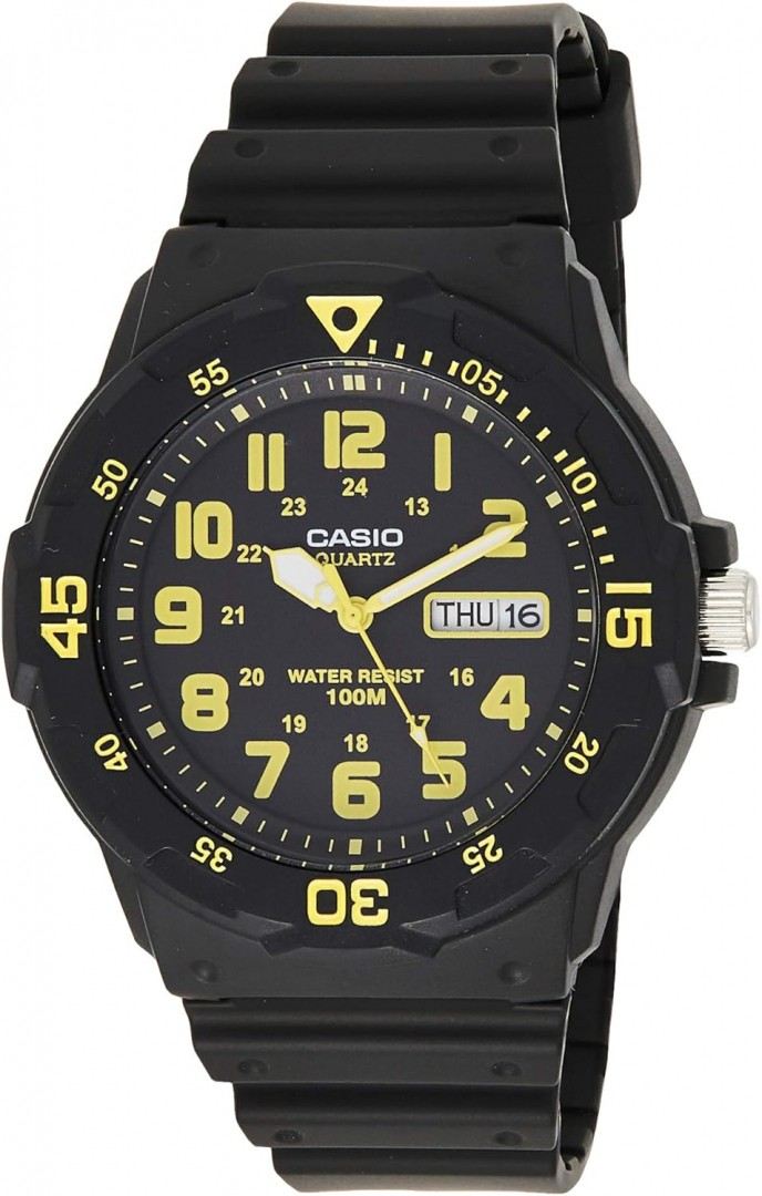 Casio MRW-200H-9BVDF Men's Black Dial Resin Analog Watch BOY'S & GIRL'S 4971850907244