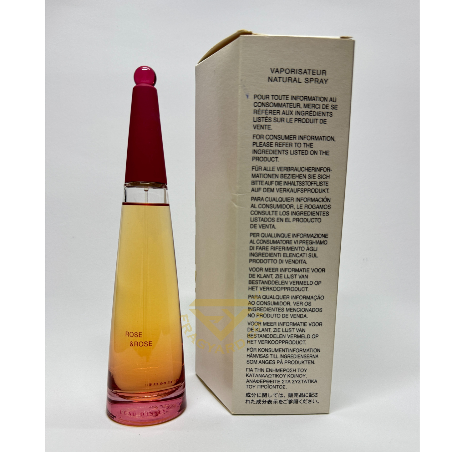 ISSEY MIYAKE L'EAU D'ISSEY ROSE & ROSE INTENSE Eau De Parfum 90ML Spray TESTER  ORIGINAL