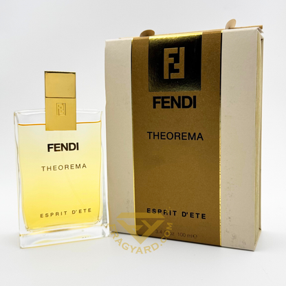 FENDI THEOREMA ESPRIT DÉTE BY FENDI 100ML 3.4FLOZ RARE ORIGINAL