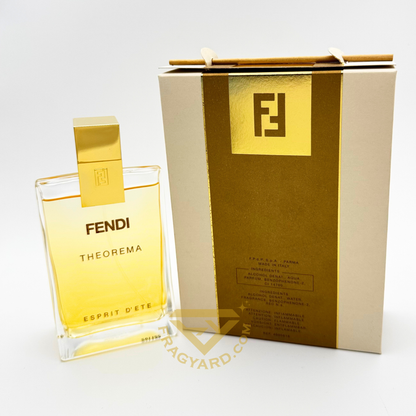 FENDI THEOREMA ESPRIT DÉTE BY FENDI 100ML 3.4FLOZ RARE ORIGINAL