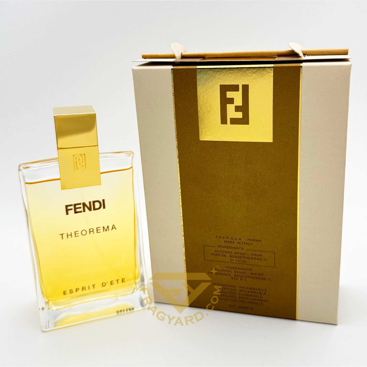 FENDI THEOREMA ESPRIT DÉTE BY FENDI 100ML 3.4FLOZ RARE ORIGINAL