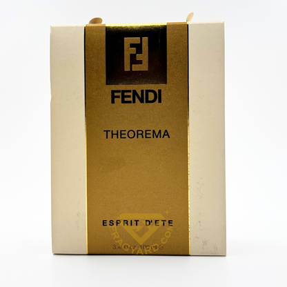 FENDI THEOREMA ESPRIT DÉTE BY FENDI 100ML 3.4FLOZ RARE ORIGINAL