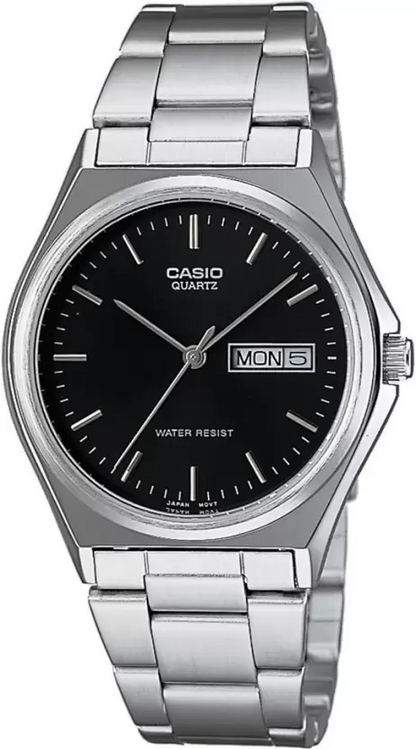 Casio Men's Quartz Watch, Analog Display and Stainless Steel Strap MTP-1240D-1ADF 4971850826668