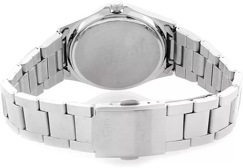 Casio Men's Quartz Watch, Analog Display and Stainless Steel Strap MTP-1240D-1ADF 4971850826668