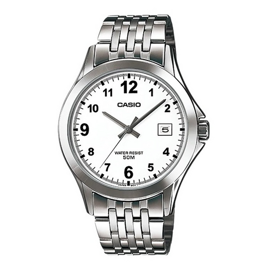 Casio Enticer Men's Watch MTP-1380D-7BVDF Silver Stainless Steel