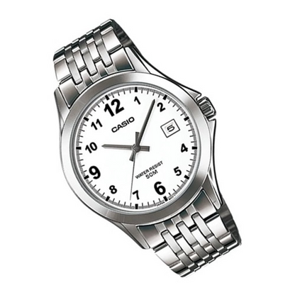 Casio Enticer Men's Watch MTP-1380D-7BVDF Silver Stainless Steel