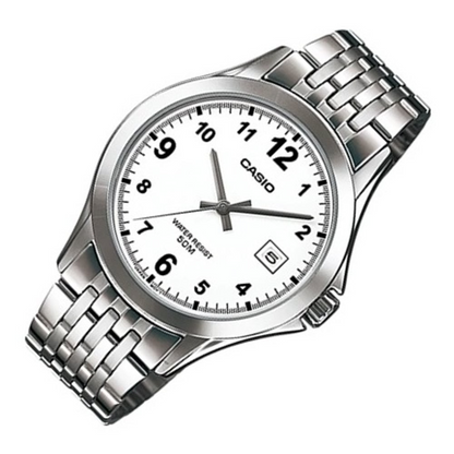 Casio Enticer Men's Watch MTP-1380D-7BVDF Silver Stainless Steel