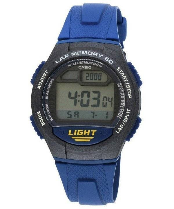 Casio Digital Lap Memory Illuminator W-734-2AVDF W-734-2AV Men's Watch 4971850944454