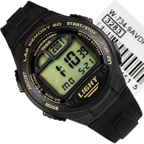 Casio W-734-9AVDF Youth Unisex Watch 4971850944515