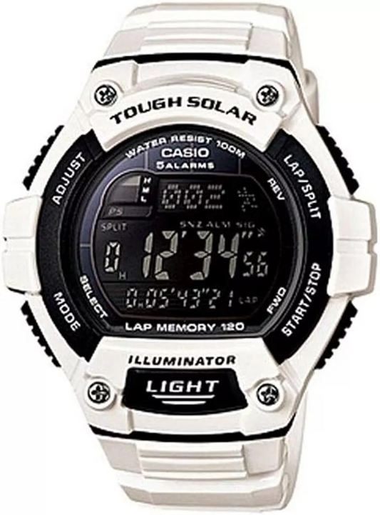 Casio Tough Solar Powered Lap Memory 120 Mens Sports Watch W-s220c-7bVDF 4971850920045