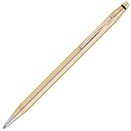 CROSS CLASSIC CENTURY 2802 BALL-POINT PEN 18 Karat Gold Filled/ Rolled Gold