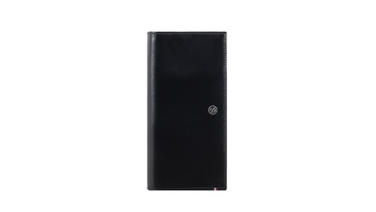 S.T. Dupont – Line D ELYSEE Black Leather Wallet 7CC 180005