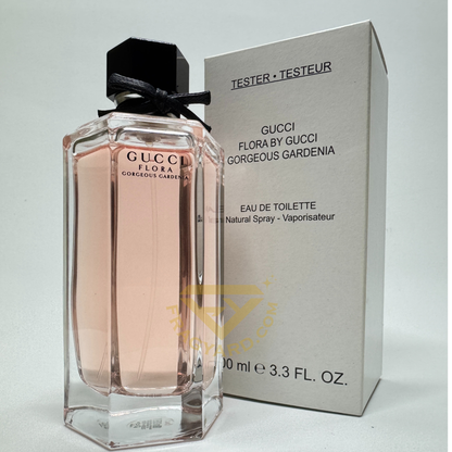 GUCCI FLORA BY GUCCI GORGEOUS GARDENIA LADIES EAU DE TOILETTE 100ML TESTER