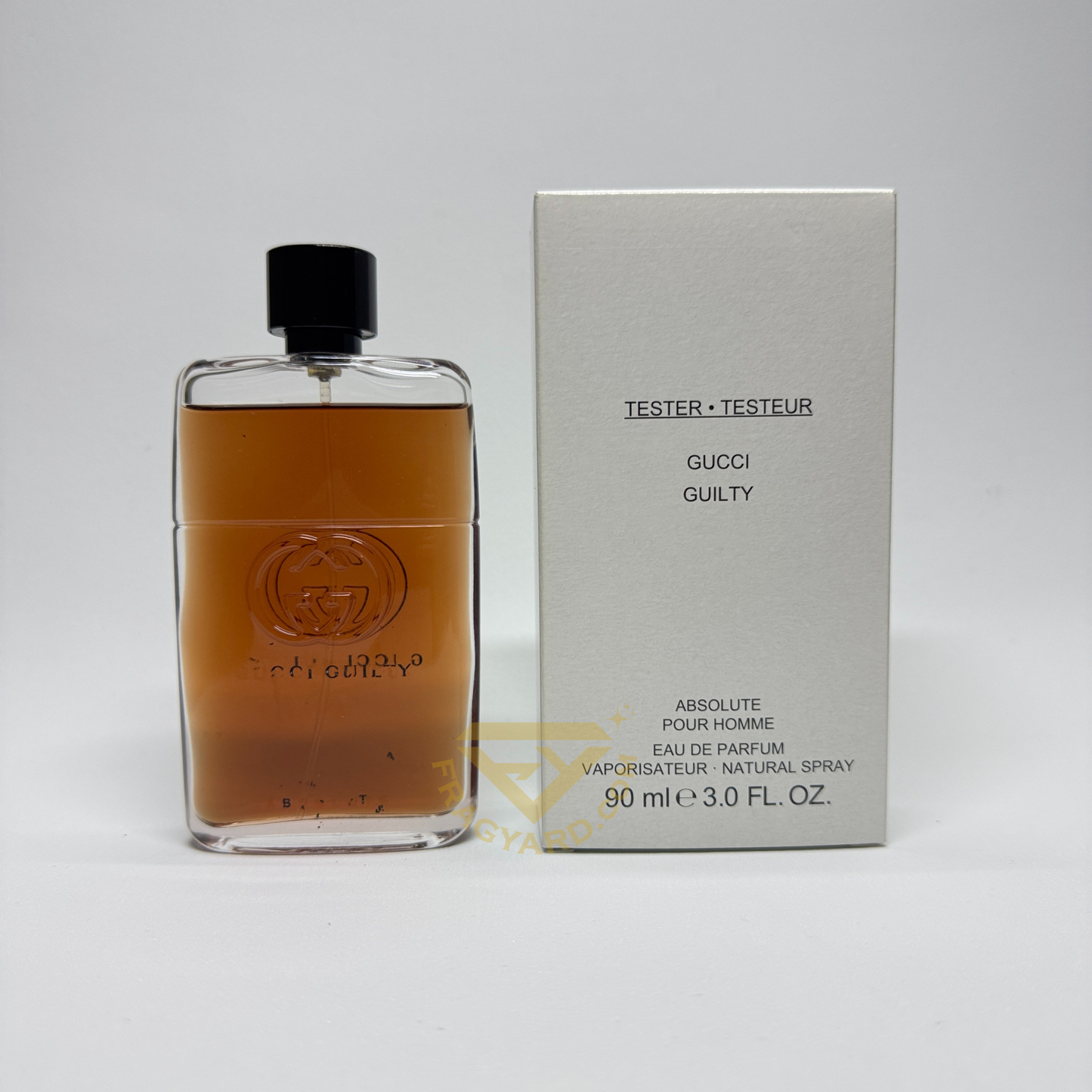 GUCCI GUILTY ABSOLUTE POUR HOMME BY GUCCI EAU DE PARFUME  90 ML TESTER