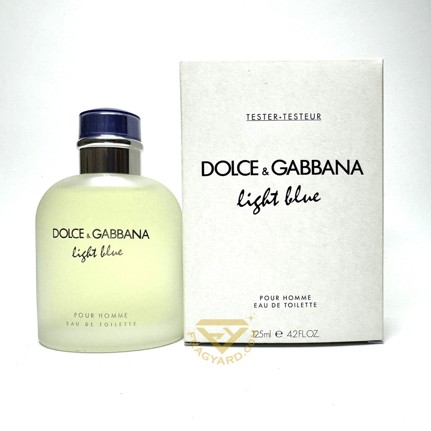 LIGHT BLUE   MEN By DOLCE & GABBANA Eau De Toilette 125ML Spray ORIGINAL TESTER