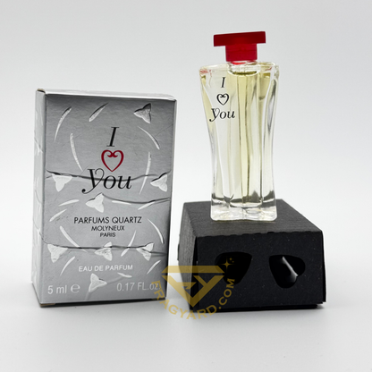 I LOVE YOU BY PARFUMS QUARTZ MOLYNEUX 50ml 1.7FLOZ Eau De Parfum Spray