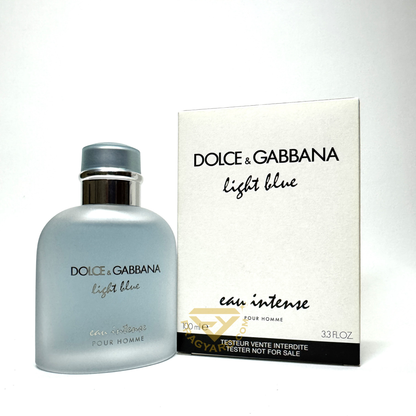 LIGHT BLUE EAU INTENSE POUR HOMME By DOLCE & GABBANA Eau De Parfum 100ML Spray