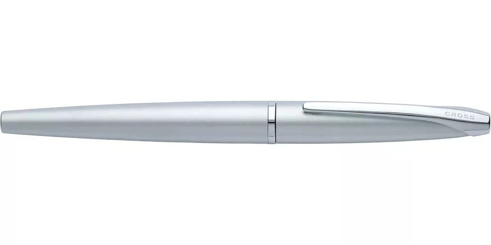 CROSS MATTE CHROME 886-1 Fountain Pen with Stainless Steel  Nib-Matte Chrome