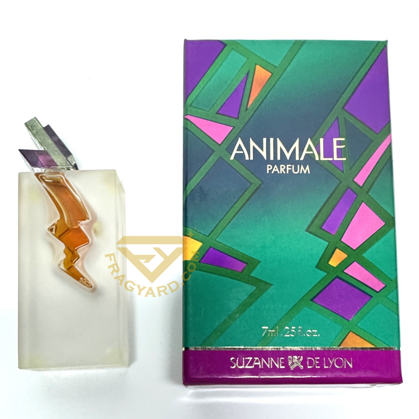 ANIMALE PARFUM BY SUZANNE DELYON 7ML .25FLOZ ORIGINAL RARE PARFUM NEW ITEM