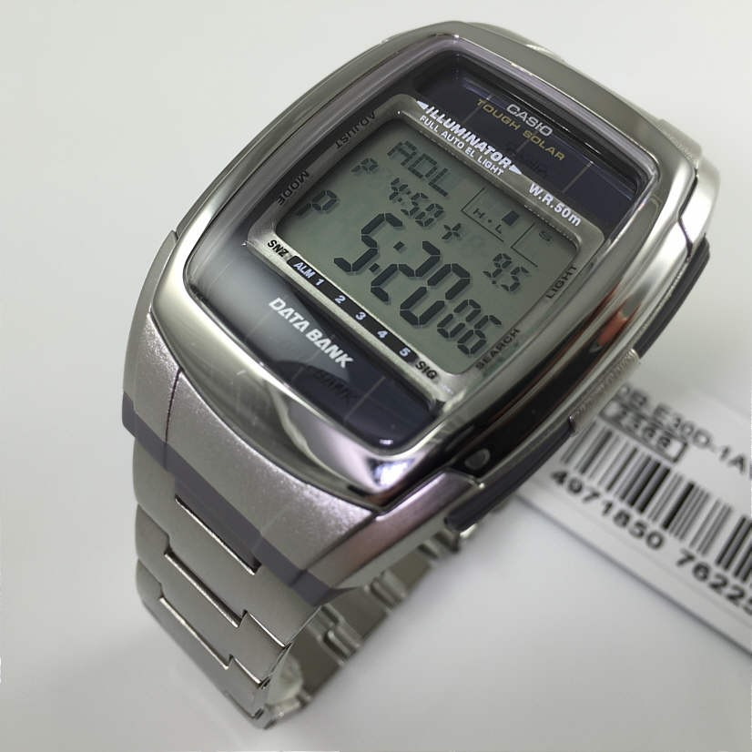 Casio Stainless Steel  Data Bank DB-E30D-1A DB-E30D-1AVDF