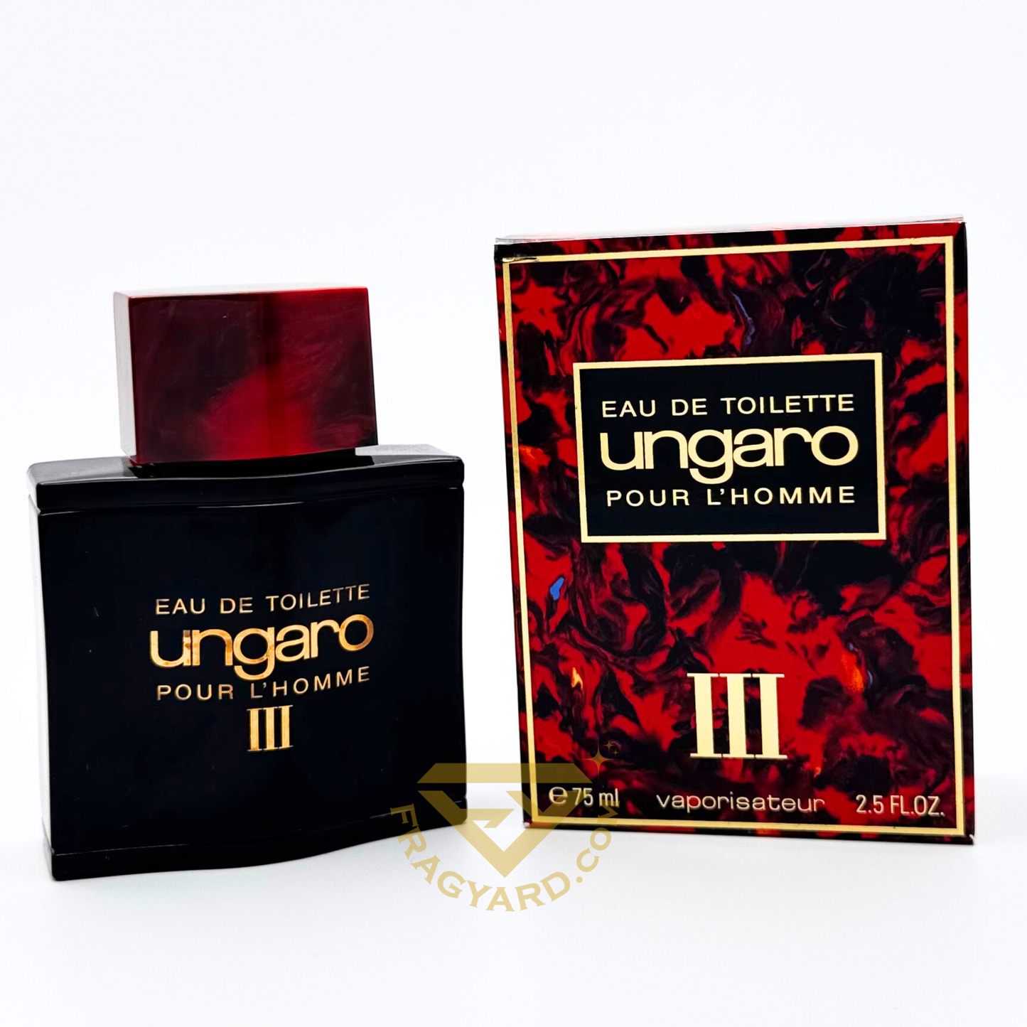 UNGARO POUR L'HOMME III EAU DE TOILETTE 75ML 2.5FLOZ