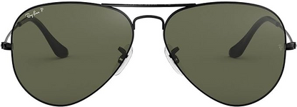 RAY BAN NYLON UNISEX SUNGLASS AVIATOR RB3025 W3329 58 Metal Frame