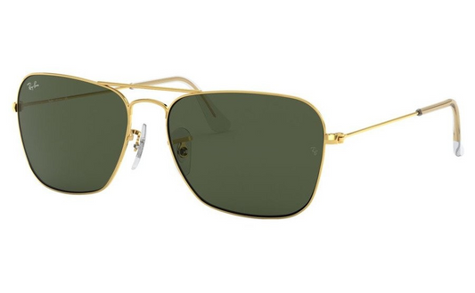 RAY BAN NYLON MAN SUNGLASS  RB3136 001 58 Metal Frame