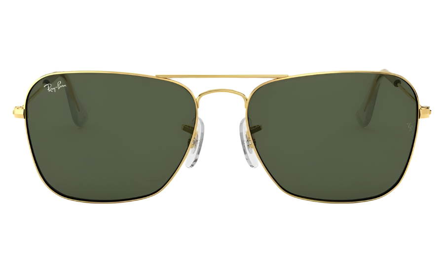 RAY BAN NYLON MAN SUNGLASS  RB3136 001 58 Metal Frame