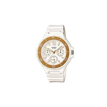 Women's Casio  LRW-250H-9A1VDF White Classic Resin Band Watch LRW250H-9A1