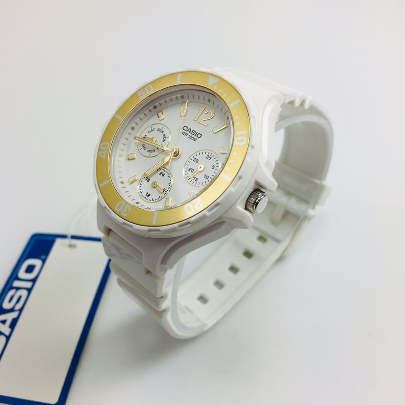 Women's Casio  LRW-250H-9A1VDF White Classic Resin Band Watch LRW250H-9A1