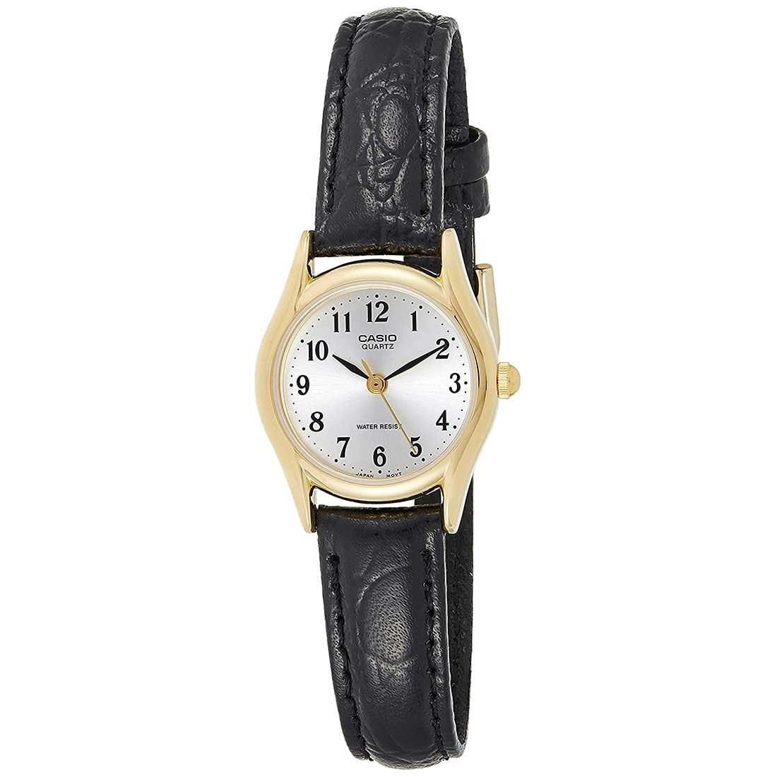 Casio Quartz Ladies Leather Watch LTP-1094Q-7B2  LTP -1094Q-7B2RDF