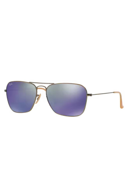 RAY-BAN UNISEX SUNGLASSES RB 3136 CARAVAN 167/1M  58 metal frame Gender Unisex