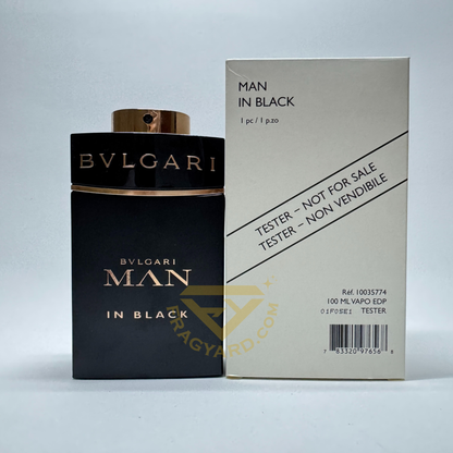 BVLGARI MAN IN BLACK EAU DE PARFUME 100 ML TESTER