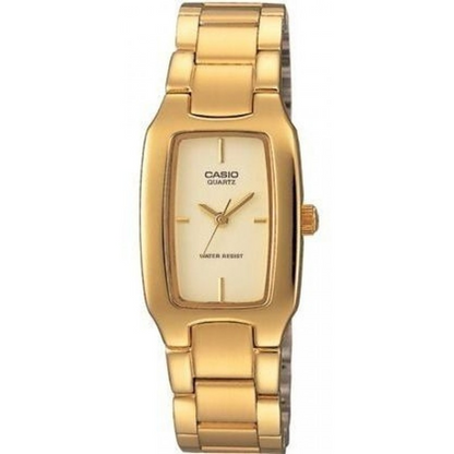 Casio Dress Watch, Analog, Stainless Steel Band For Women - LTP-1165N-9CRDF