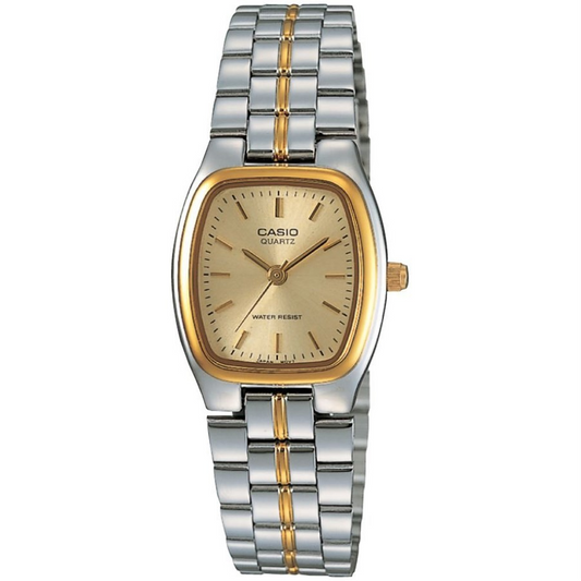 Casio Womens Quartz Watch, Analog Display and Stainless Steel Strap LTP-1169G-9ARDF