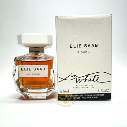 LE PERFUME IN WHITE By ELIE SAAB Eau De Parfum 90ML Spray ORIGINAL TESTER