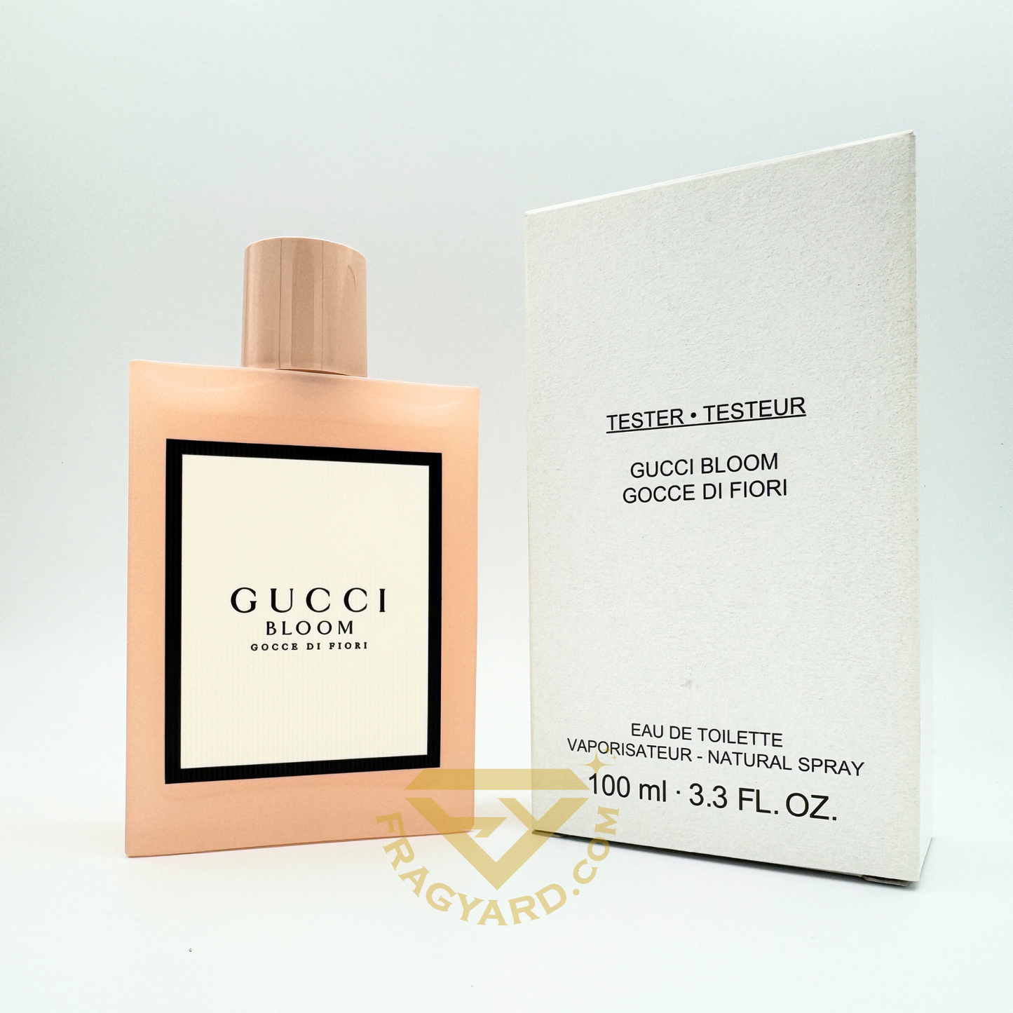 GUCCI BLOOM GOCCE DI FIORI BY GUCCI EAU DE TOILETTE 3.3OZ/ 100 ML TESTER