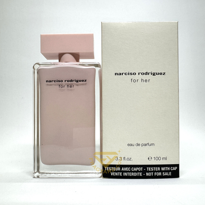 NARCISO RODRIGUEZ FOR HER EAU DE PERFUME FOR LADIES 3.3OZ/ 100 ML TESTER ORIGINAL