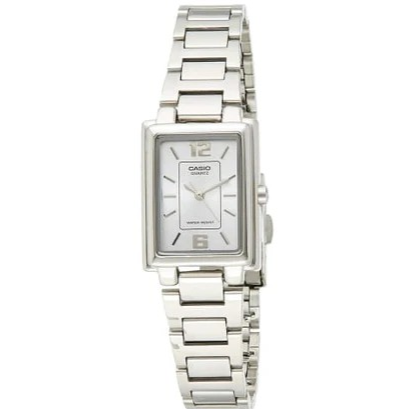 CASIO LTP-1238D-7ADF Analog Silver Dial Stainless Steel Women's Watch 4971850824428