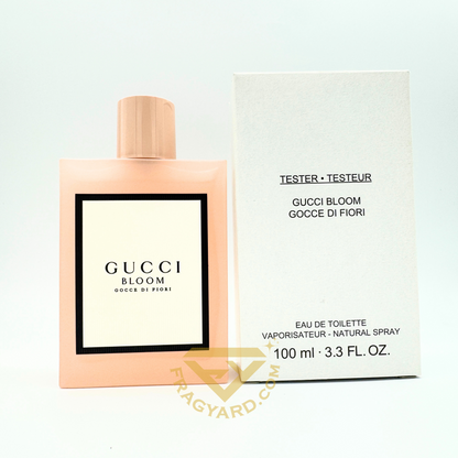 GUCCI BLOOM GOCCE DI FIORI BY GUCCI EAU DE TOILETTE 3.3OZ/ 100 ML TESTER