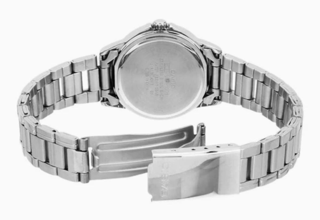 CASIO Waterproof Stainless Steel Strap Silver Analog LTP -1391D-7AVDF women's 4971850065517