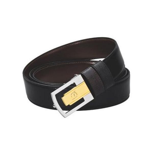 S.T. Dupont Belt/Box Buckle-Gold & Palladium Iconic 6410120