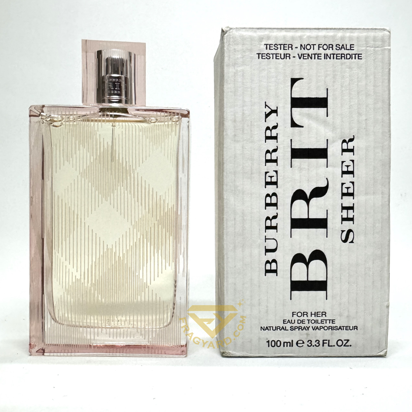 BRIT SHEER BY BURBERRY EAU DE TOILETTE 100ML TESTER