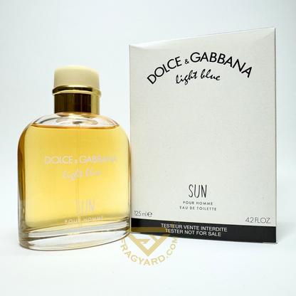 LIGHT BLUE SUN for Men by DOLCE & GABBANA   Eau de Toilette 125ML natural spray