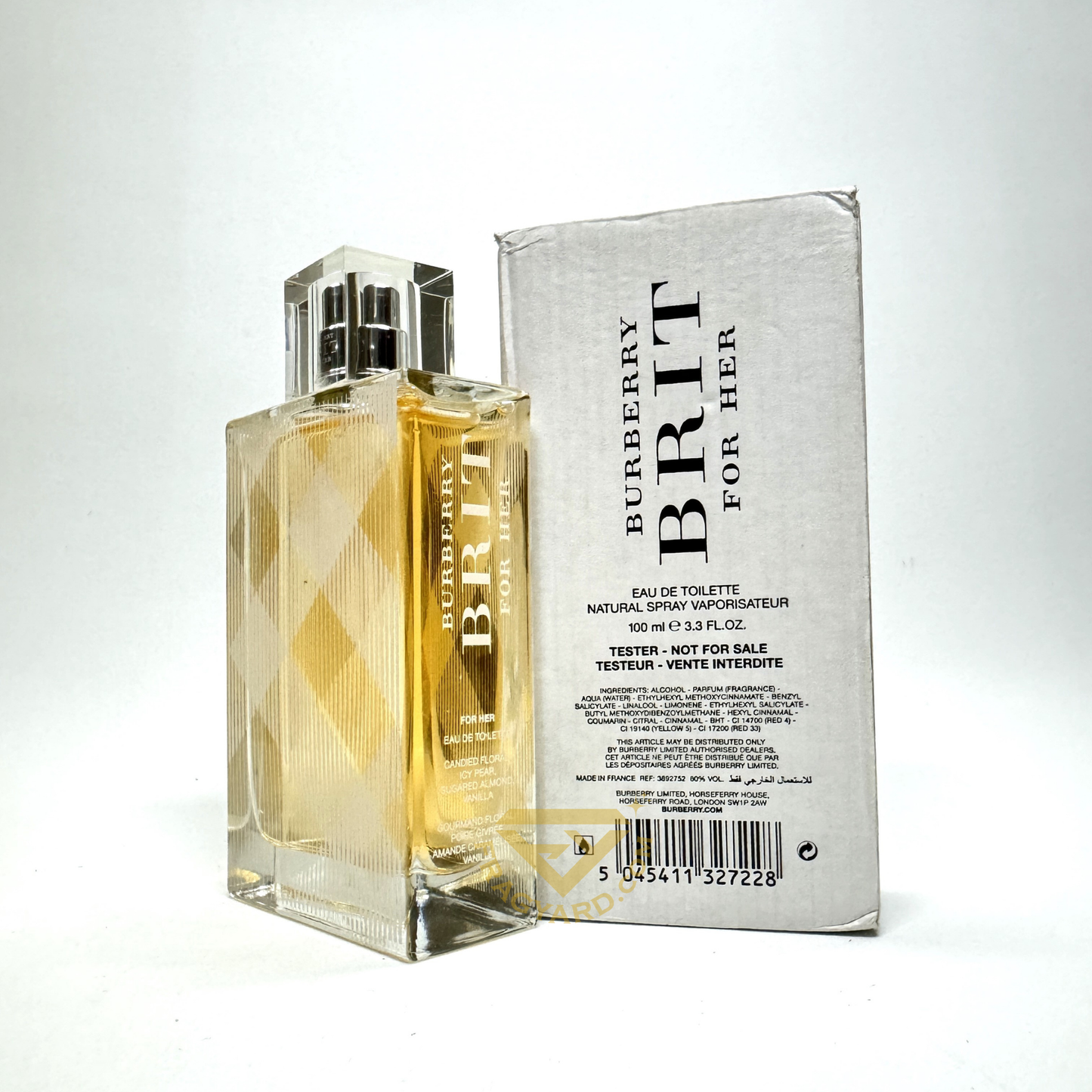 Burberry Brit ladies by Burberry Eau De Toilette Spray 100ML TESTER