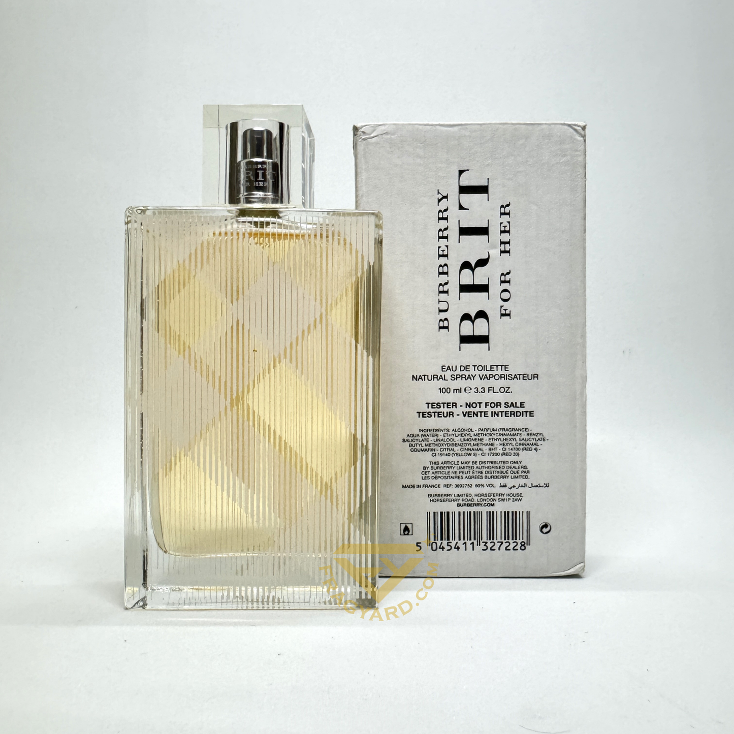 Burberry Brit ladies by Burberry Eau De Toilette Spray 100ML TESTER