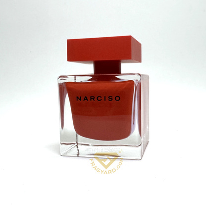 NARCISO ROUGE BY  NARCISO RODRIGUEZ EAU DE PARFUM 3OZ /  90 ML TESTER ORIGINAL