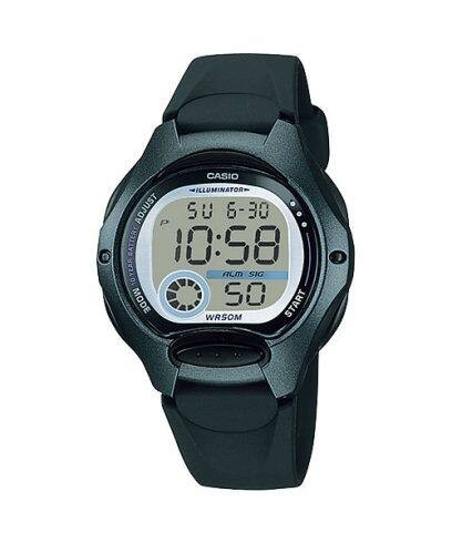 Casio Women's Black Digital Silicone Strap Watch LW-200-1BVDF  4971850803072