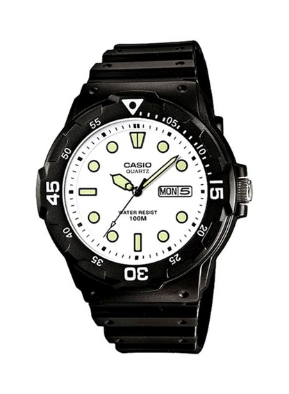 CASIO MRW-200H-7EVDF Enticer Quartz Analog Watch, 42mm, Black BOY'S & GIRL'S 4971850945383